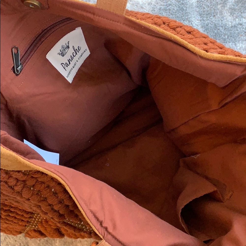 💕HP💕Boho orange tote bag - Picture 12 of 12
